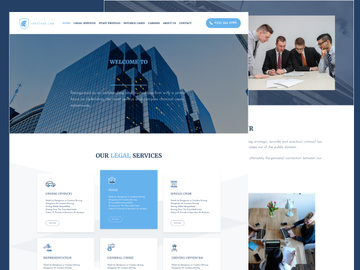 Corporate Landing Page