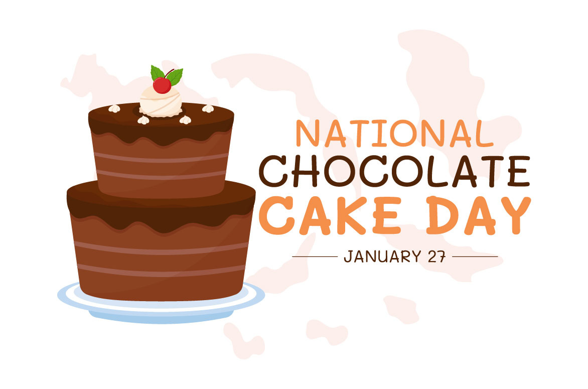 11 Hari Cokelat Nasional Ilustrasi
