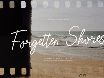Forgotten Shores | Vintage Handwritten