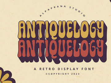 Antiquelogy - Retro Font