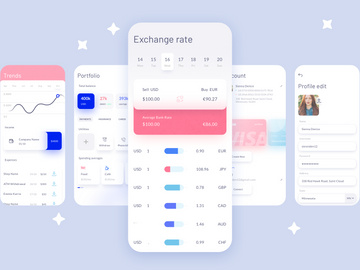 Blossom Fintech UI Kit