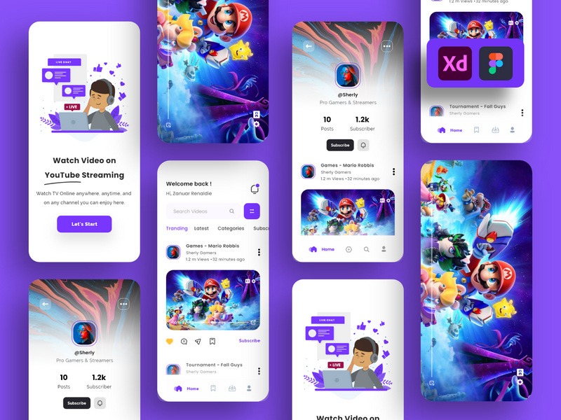 Video Youtube Streaming App by Infinity_Labs ~ EpicPxls