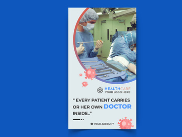 Corona Virus Awareness Social Media Post Template