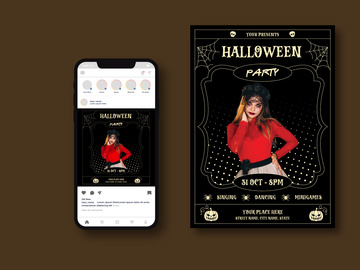 Halloween Party Flyer