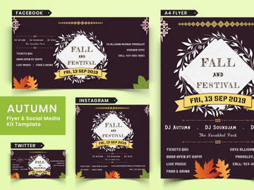 Autumn Festival Flyer & Social Media Pack-03