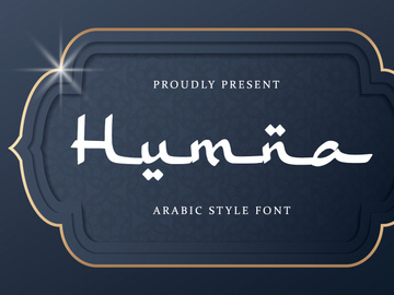 Humna - Arabic Style Font