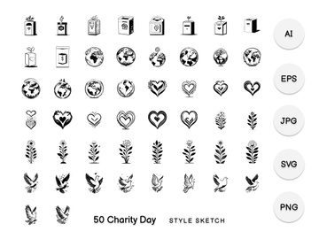 Charity Day Element Draw Black