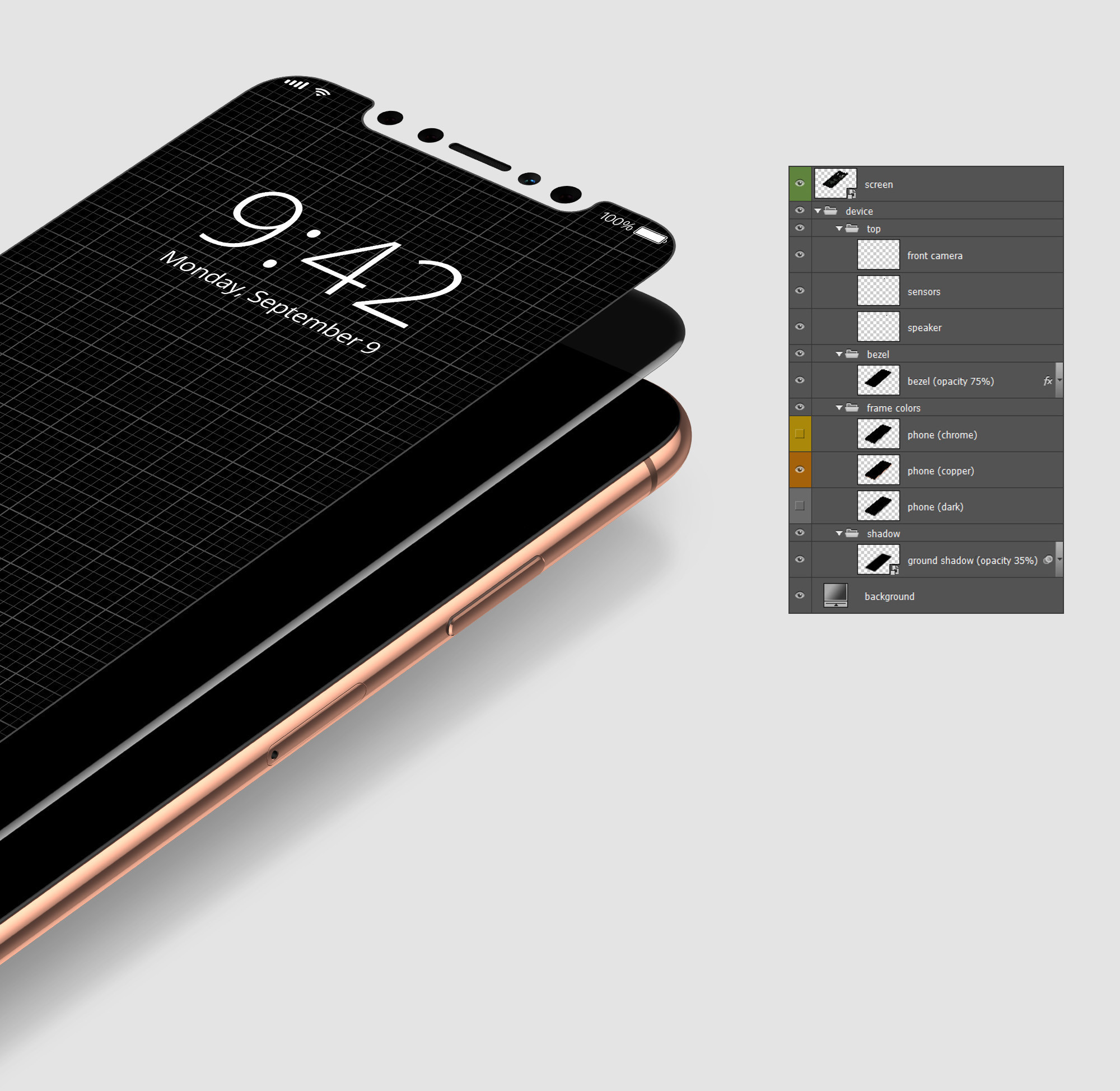 iPhone X Mockup Pack