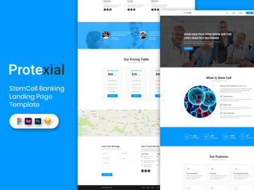 StemCell Landing Page Template