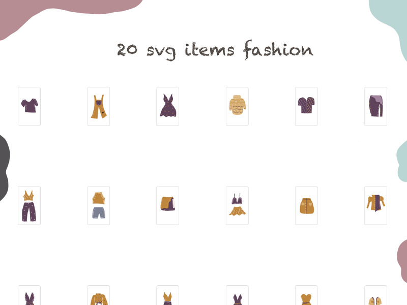 20 svg illustration stamps stickers icons images pictures ~ EpicPxls