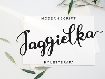 Jaggielka - Modern Calligraphy Font