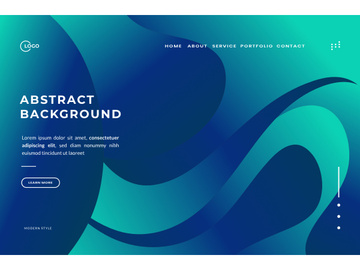 Abstract green background