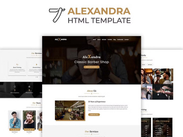 Barber Shop HTML Template