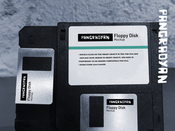 Floppy Disk Mock-Up