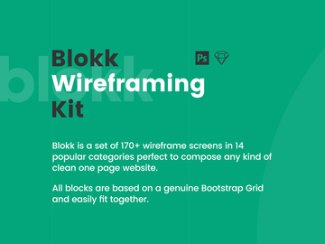 Blokk Wireframe Kit