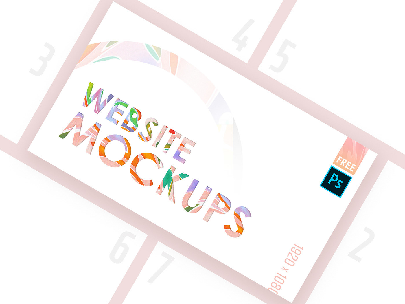 免费的高质量网页模型包(FREE High Quality Web Mockup Pack)插图2