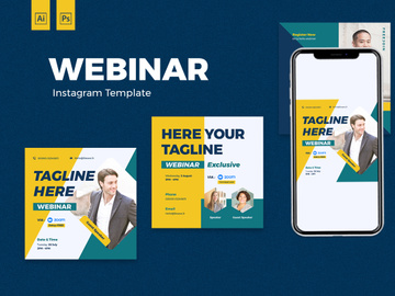 Webinar - Instagram Template