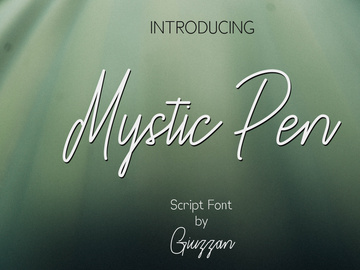 Mystic Pen - Script Font