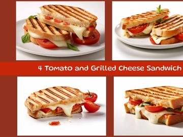 Tomato and Grilled Cheese Sandwich