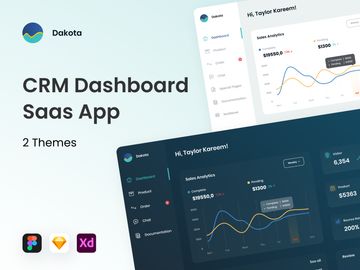 Dakota - CRM Dashboard Saas App