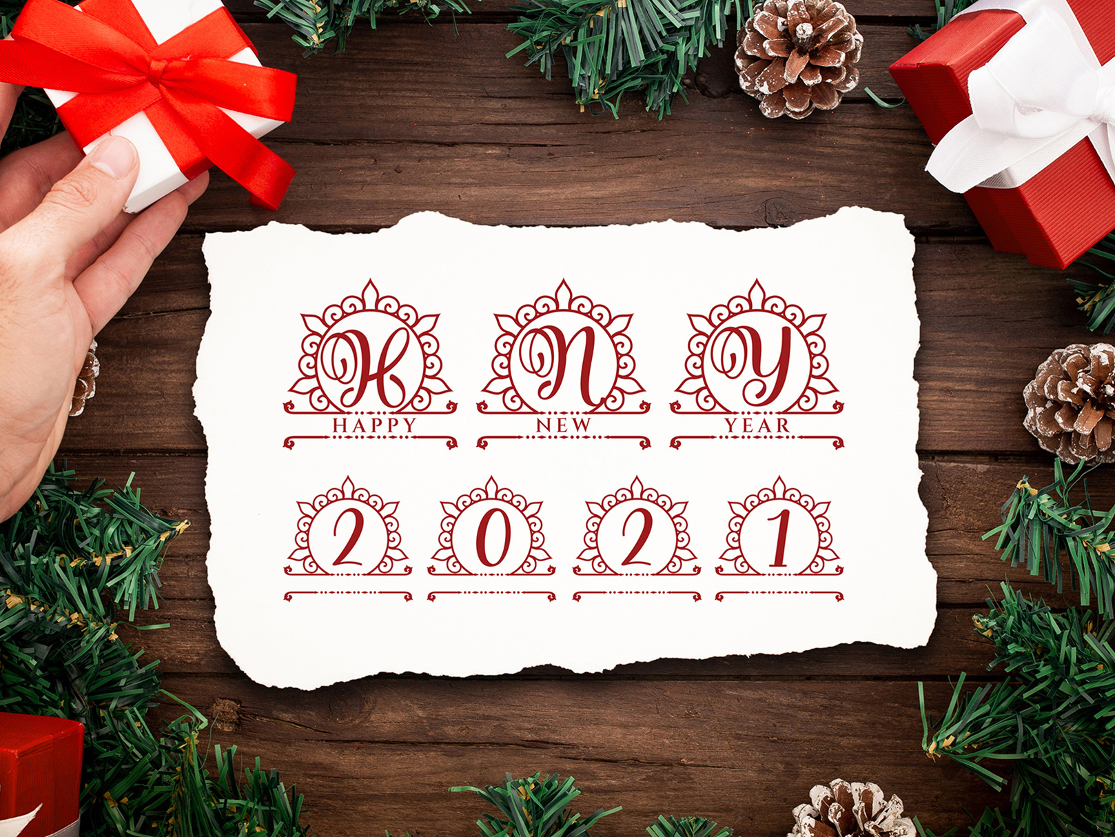 Holiday Monogram