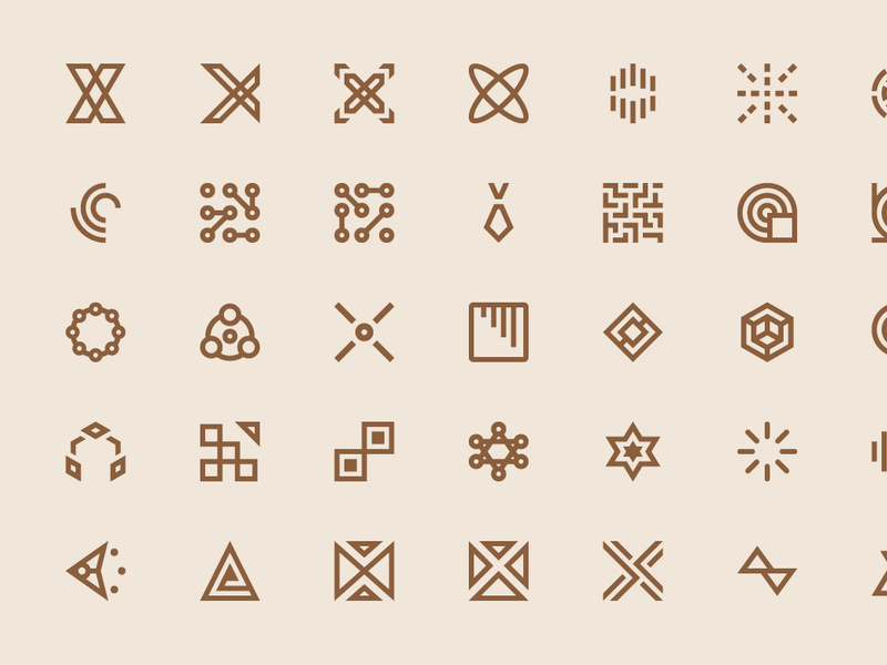 Abstract icons #2