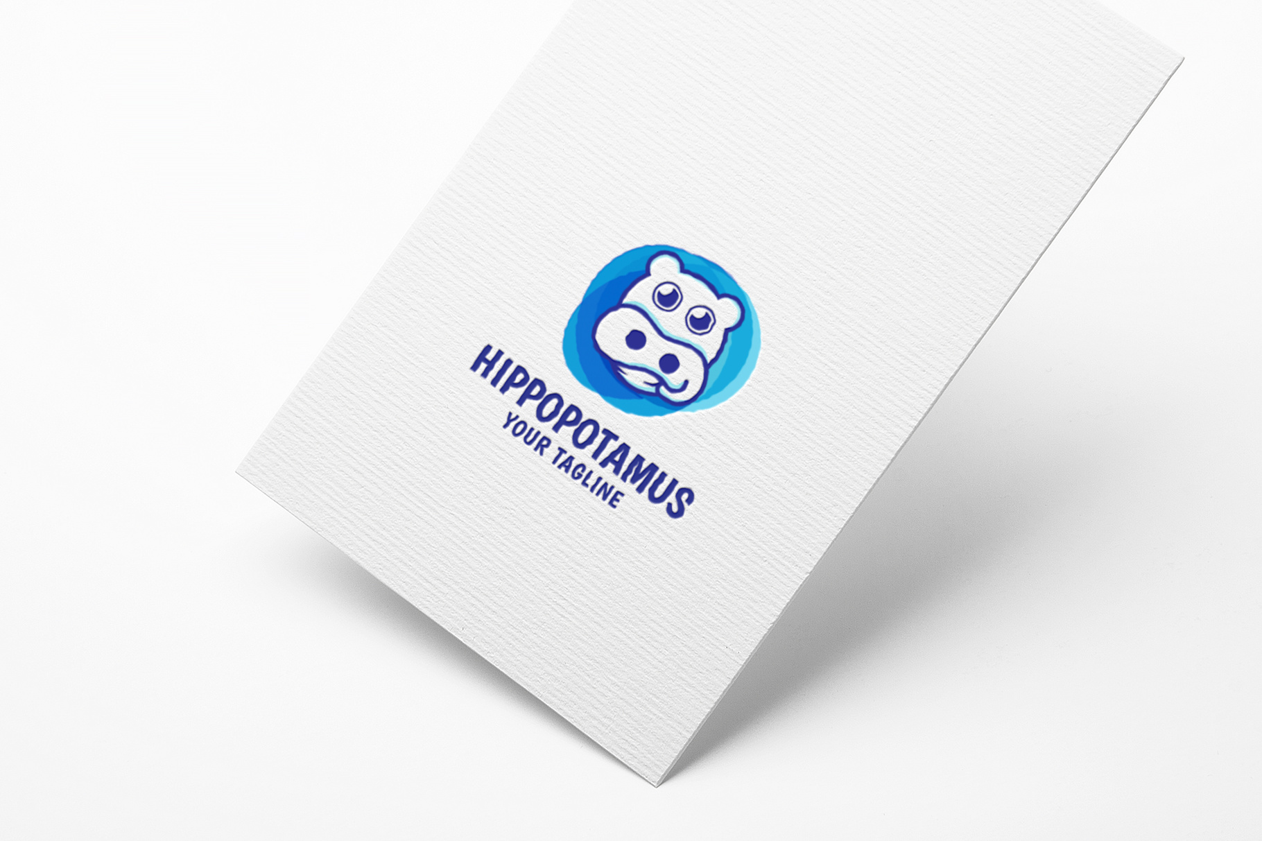 unique hippos - Logo Vorlage