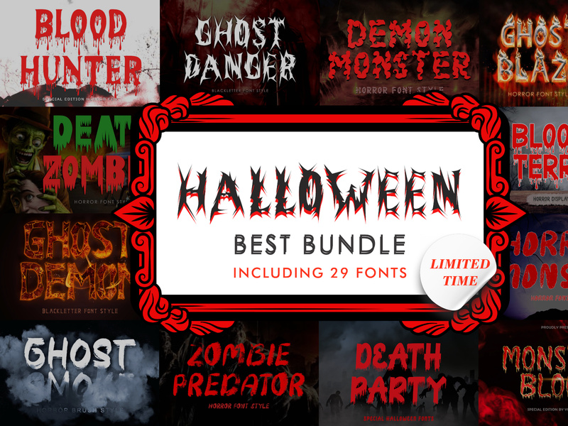 Halloween Best Bundle by Yogaletter6 ~ EpicPxls