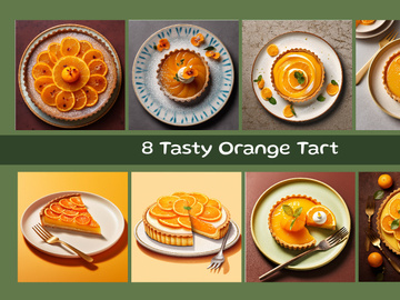 Tasty Orange Tart