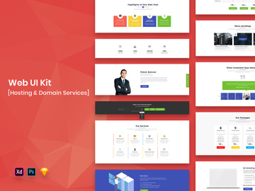 Hosting Services Web UI Kit