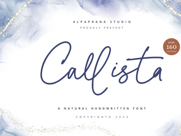 Callista - Signature Font