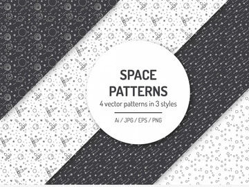 Seamless Space Patterns