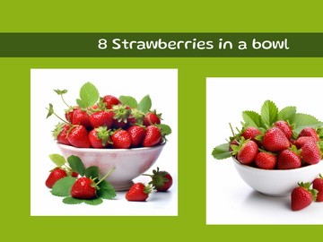 Strawberries in a bowl