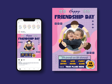 Friendship Day Flyer