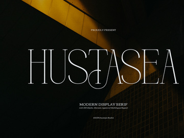 Hustasea | Modern Display Serif