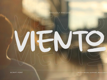 VIENTO | Brush Font