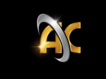 Initial Letter A C Logo Design Vector Template. Graphic Alphabet Symbol For Corporate Business Identity