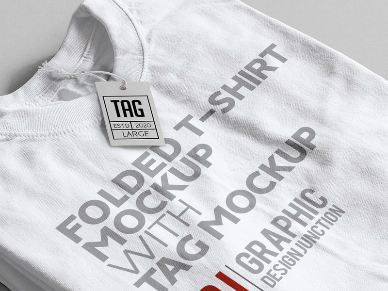 Download Free Folded T-Shirt Mockup Template by Muhammad Faisal ~ EpicPxls