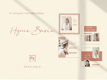 Instagram Template - Hyme Basic Fashion Post