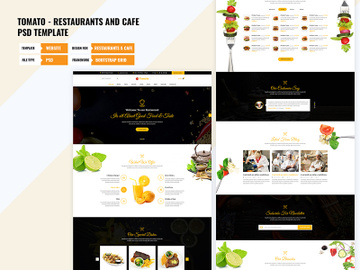 Restaurant PSD Template