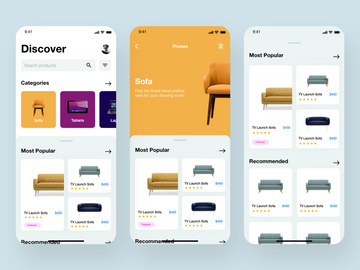 E commerce App Design