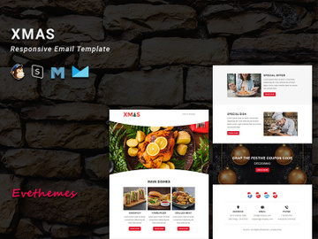 X-MAS - 3 - Christmas Responsive Email Templates