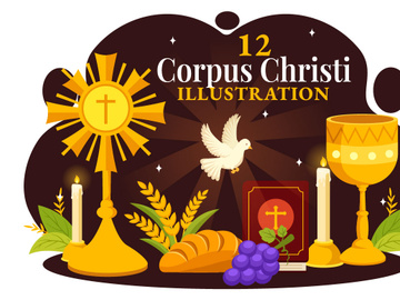 12 Corpus Christi Illustration
