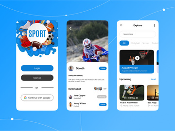 NBA Sports App Design