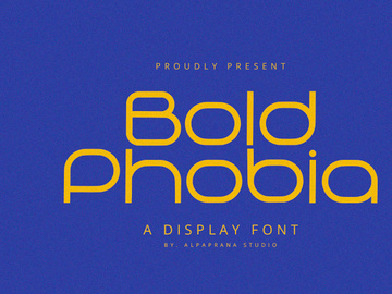 Bold Phobia - Display Font