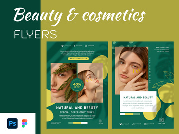 Beauty saloon flyers