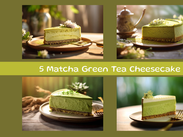 Matcha Green Tea Cheesecake