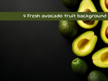 Fresh avocado fruit background