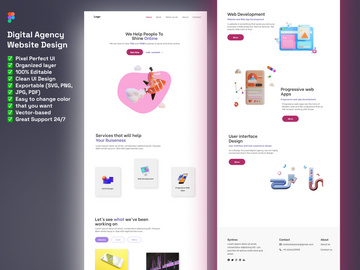 Digital Agency Website