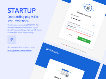 STARTUP - On-boarding Pages for Your Web Apps